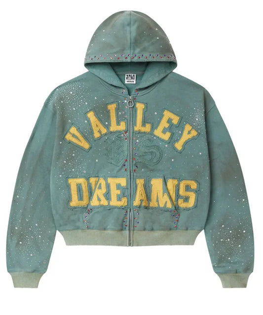Vale Bank Zip Up Hoodie