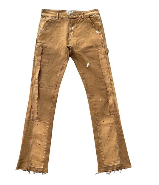Triples 7s Flare Pants Khakis