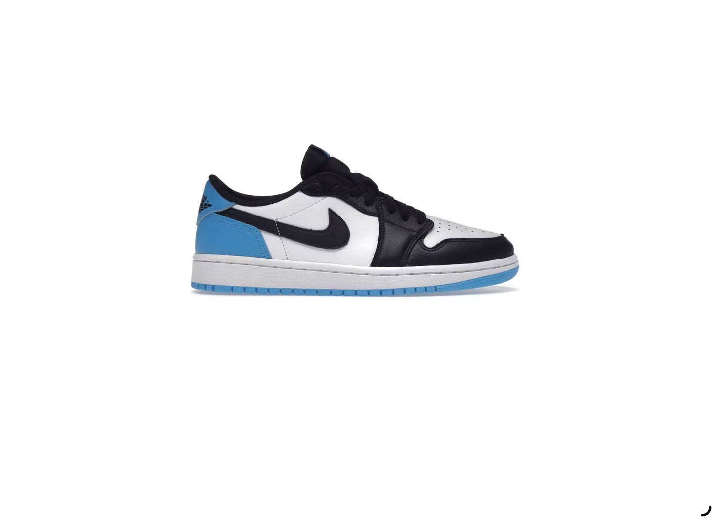 Jordan 1 Retro Low OG Black Dark Powder Blue (Women’s)