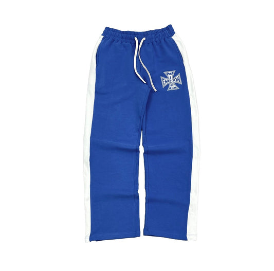 Mixed Emotion Blue Quarter Pant
