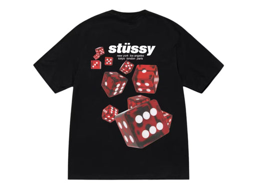 Stussy Rollers Tee Black