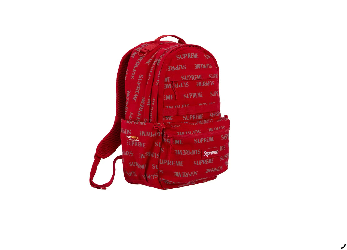Supreme Logo Backpack (FW26) Red