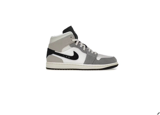 Jordan 1 Mid SE Craft White Cement Grey Black