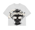 Mixed Emotions White Pearl Cropped Tee