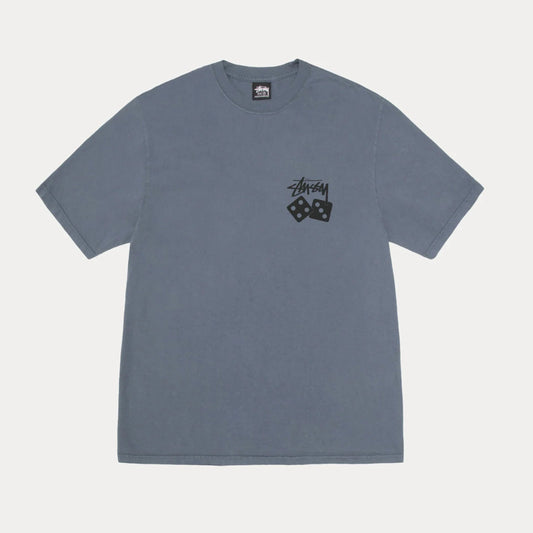 Stussy Pigment Dyed Dice Tee Navy