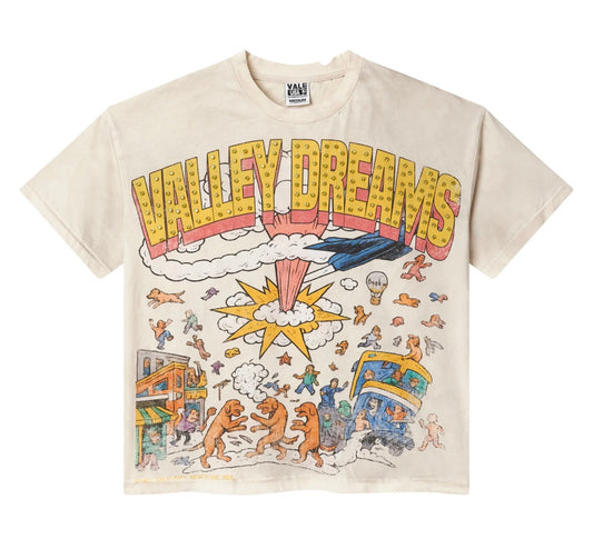 Vale Forever Chaos Bling Tee Beige