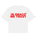 In Draco We Trust White & Red Tee