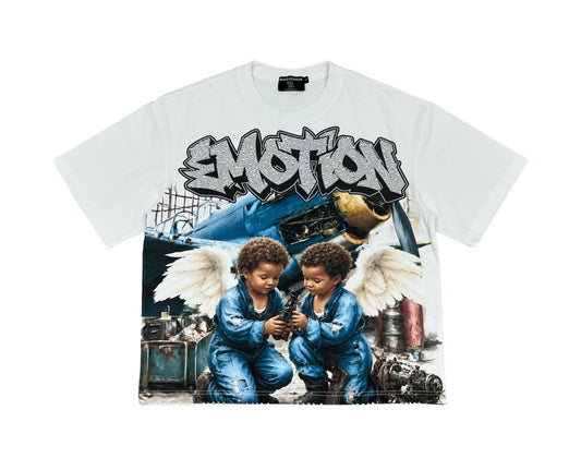 Mixed Emotions Airborn Tee White