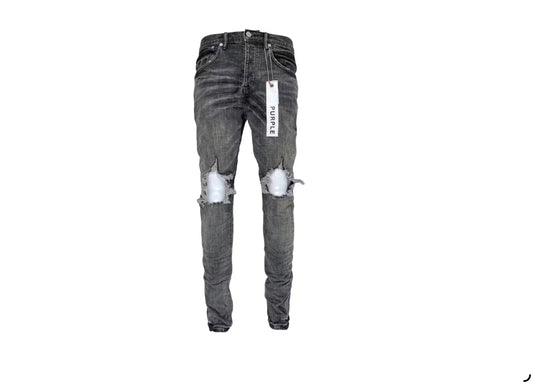 Purple Jeans Dirty Blowout Greye