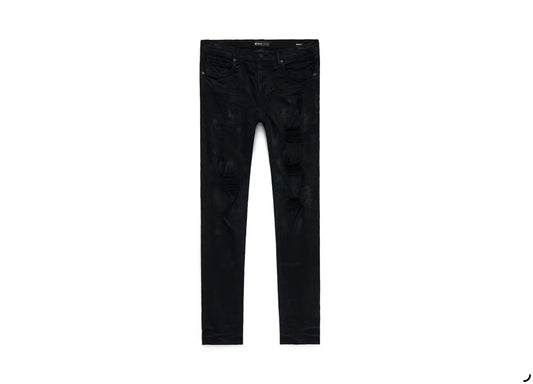 Purple Jeans Oil Spill Black