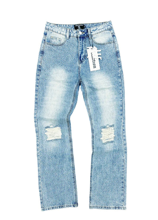 Mixed Emotions Rhinestone Jeans