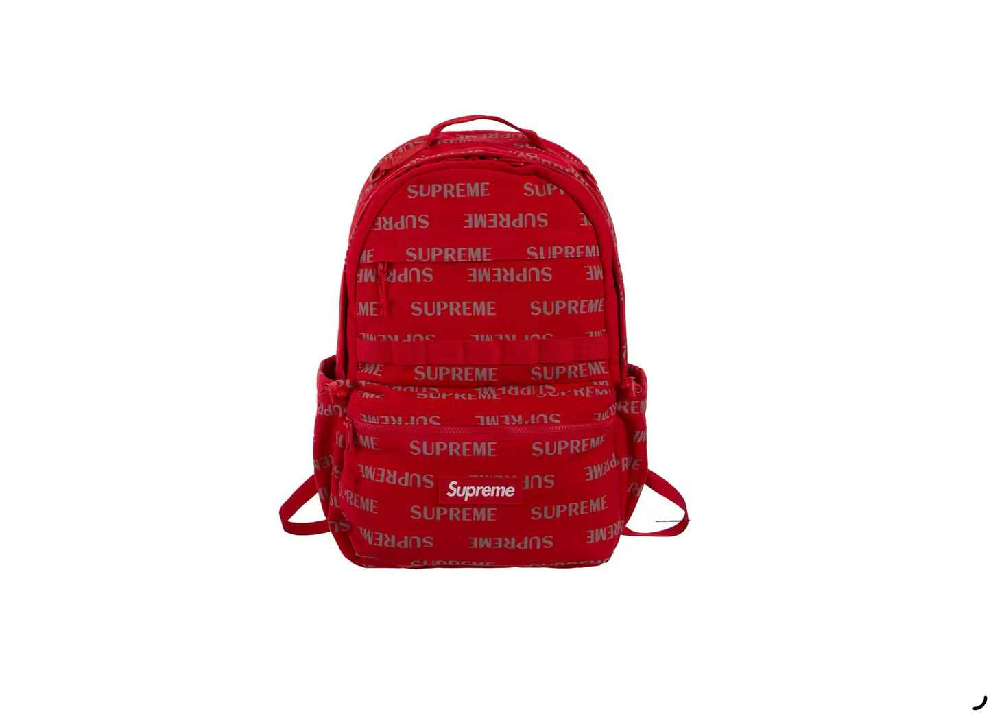 Supreme Logo Backpack (FW26) Red