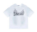 Triple 7’s White Flame Logo Tee