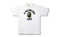 BAPE 1st Camo College Tee White Olive