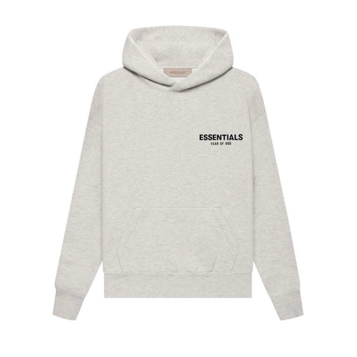 Kids Essentials Fear of God (SS22) Light Oatmeal Hoodie