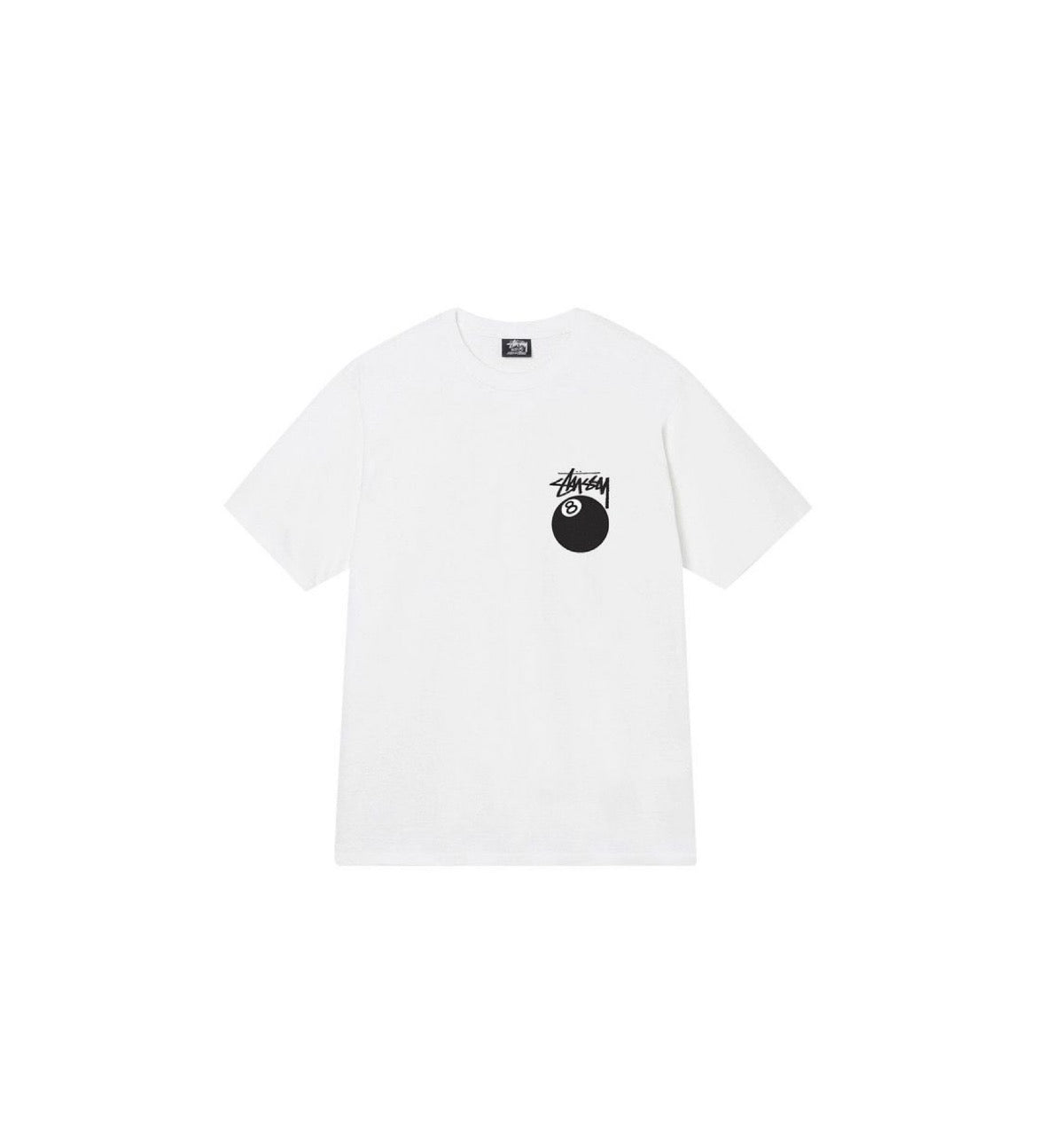 Stussy 8Ball Tee White