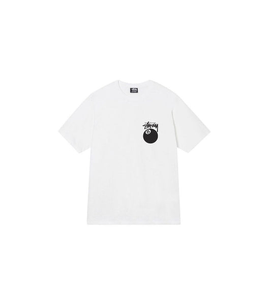 Stussy 8Ball Tee White