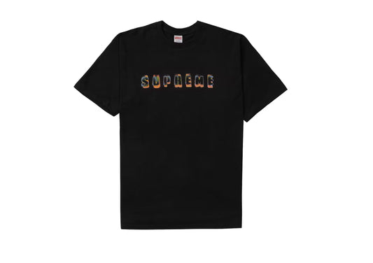 Supreme Stencil Tee Black