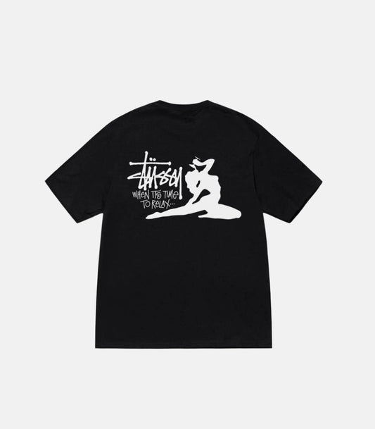 Stussy Relax Tee Black