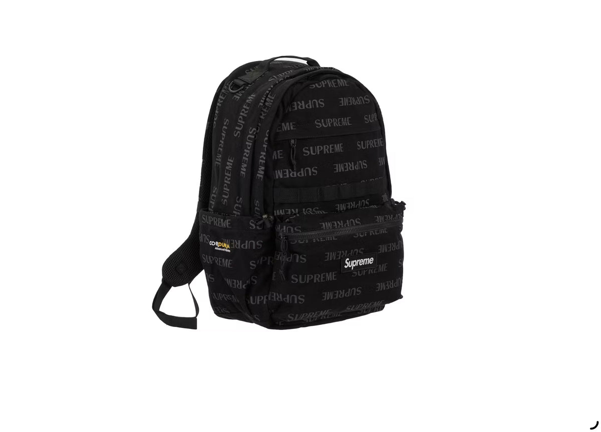 Supreme Logo Backpack (FW26) Black