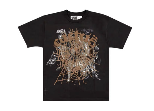 Sp5der x Travis Scott Cactus Jack Airbrush T-shirt
Black