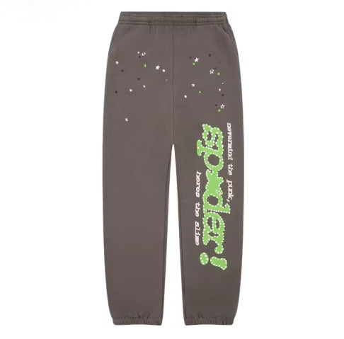Sp5der Punk V2 Slate Grey Sweatpants