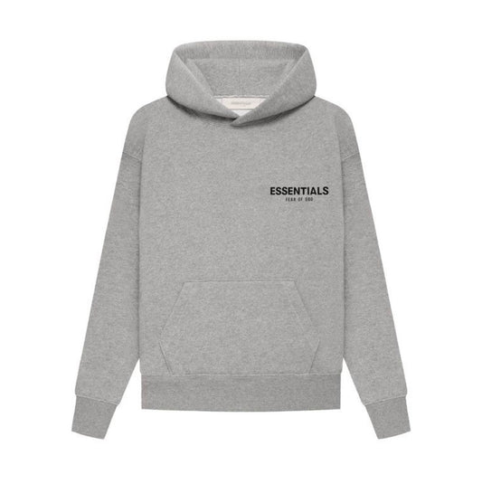 Kids Essentials Fear of God (SS22) Dark Oatmeal Hoodie
