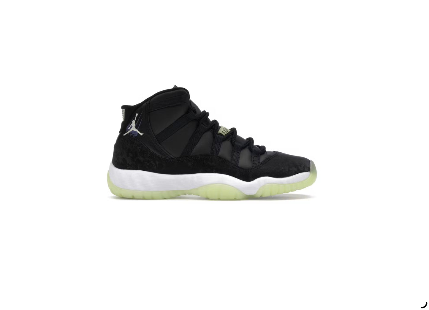 Jordan 11 Retro Black Barely Volt (GS)