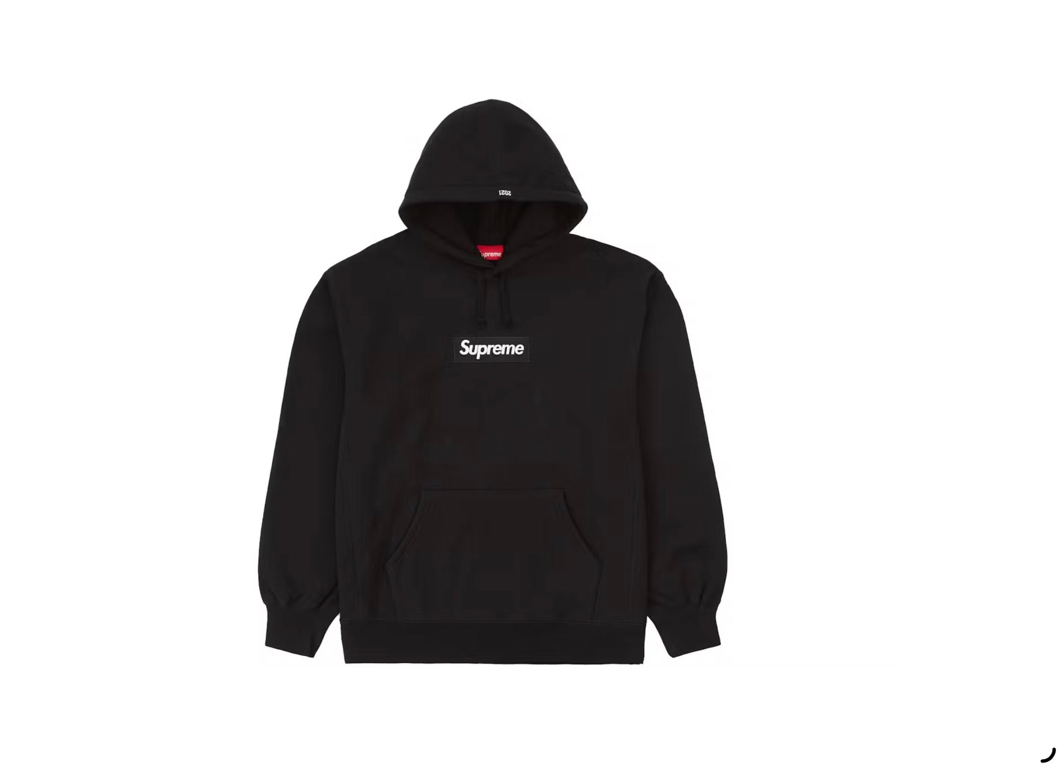 Supreme Box Logo Hooded Sweatshirt (FW21) Black