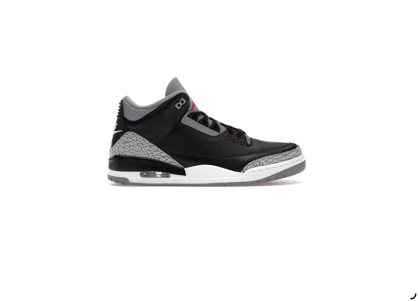 Jordan 3 Retro OG Black Cement 2024, (Lightly Worn / No Box)
