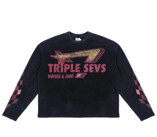 Triple 7s Burger Joint Waffle Knit
