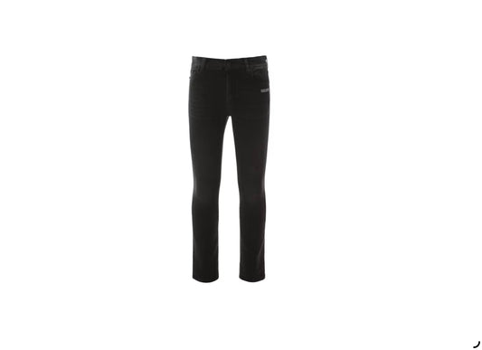 OFF-WHITE Skinny Fit Denim Jeans
Black/White
