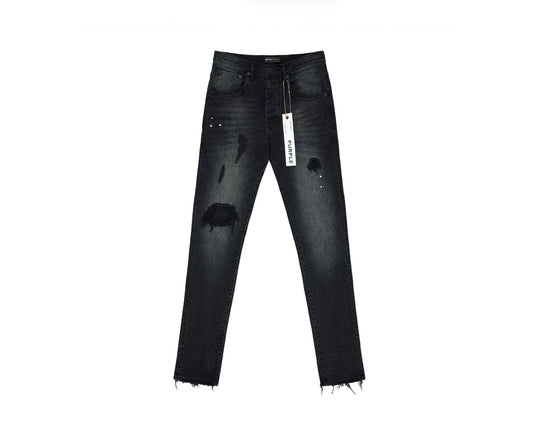 Purple Jeans Black Repair