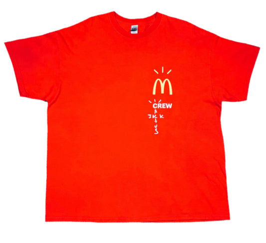 Travis Scott Cactus Jack X McDonalds T-Shirt Red