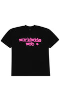 Sp5der World Wide Web Black/Purple Tee