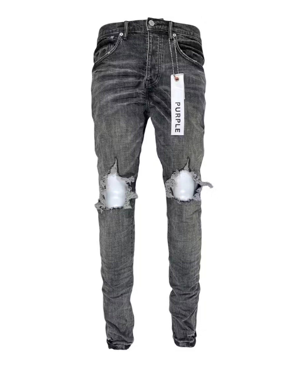 Purple Jeans Grey Dirty Blowout