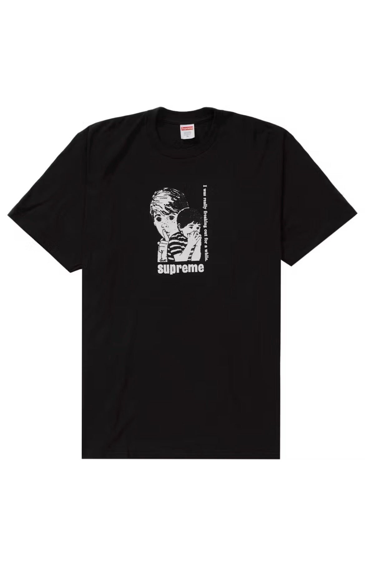 Supreme Freaking Out Tee
Black