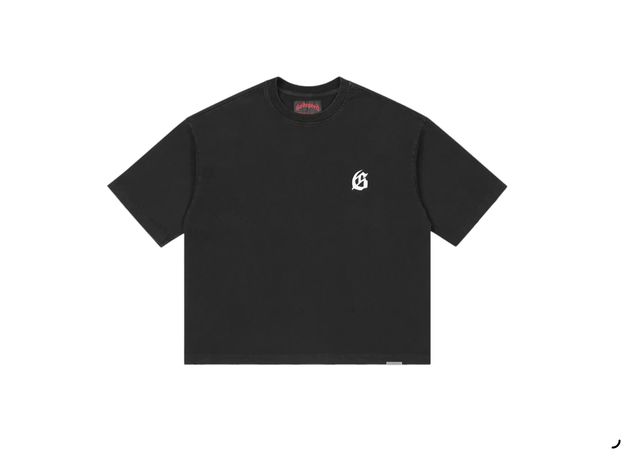 Godspeed Blank Black Tee