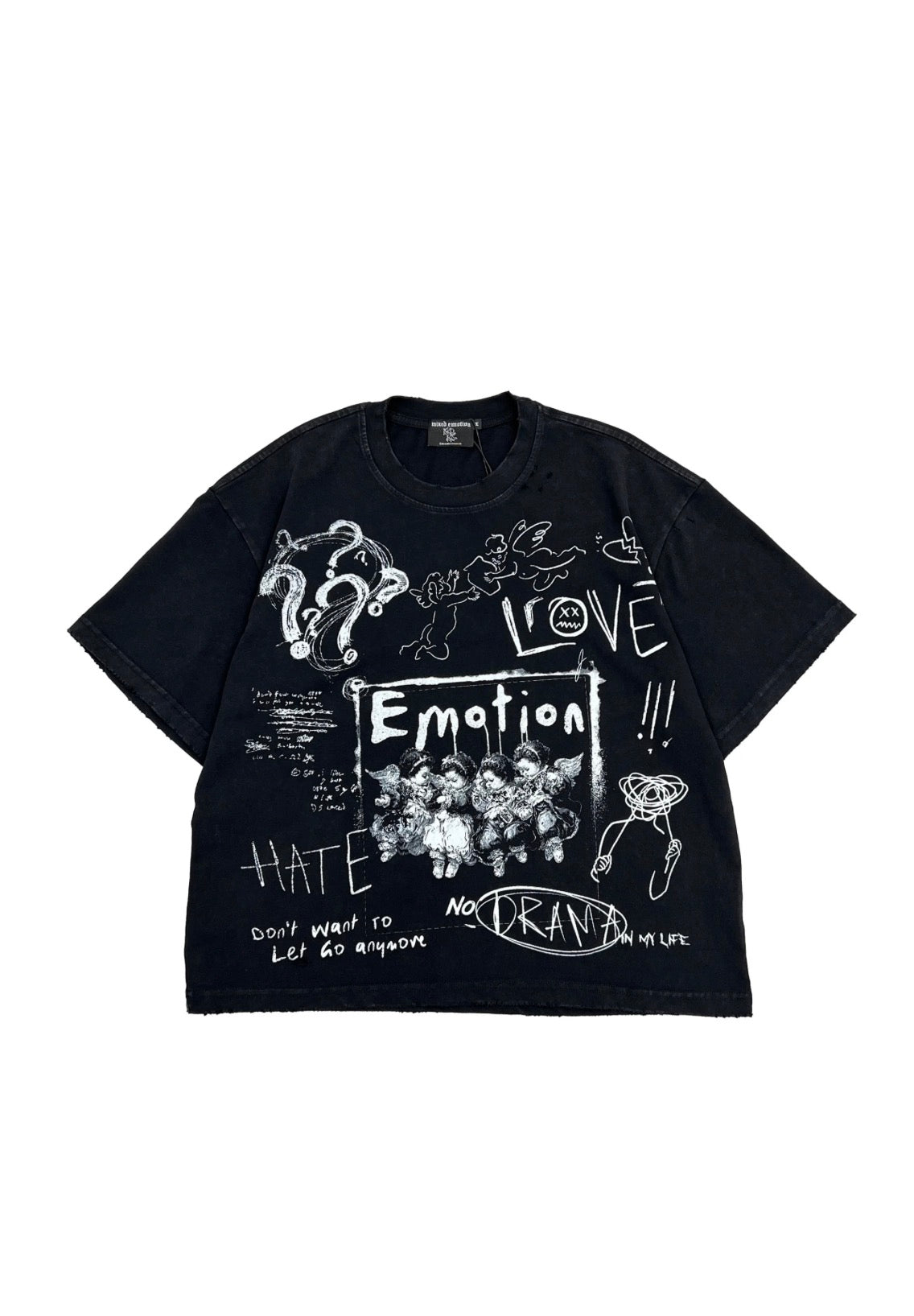 Mixed Emotions Black "Chaos" Tee