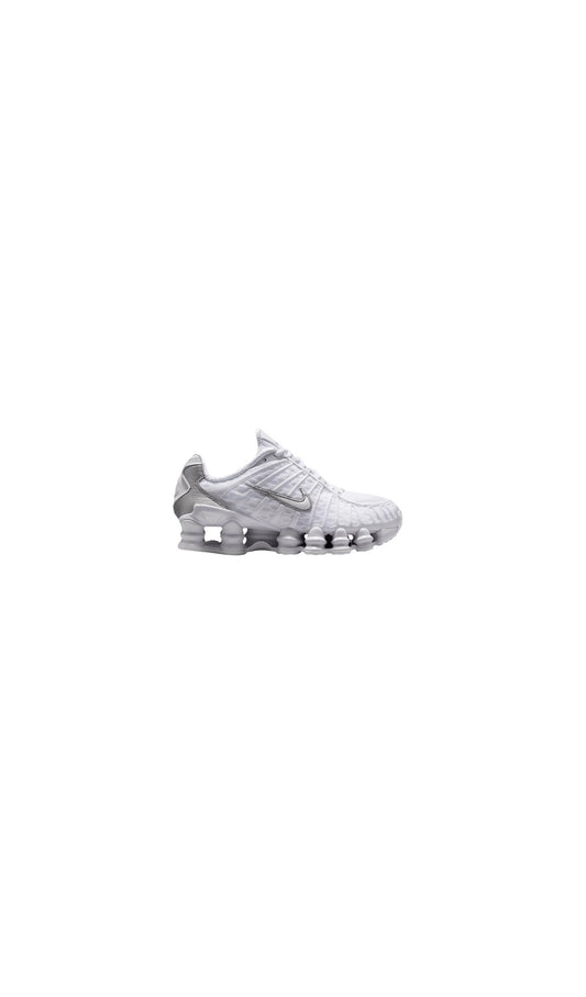 Nike Shox TL White Metallic Silver Max Orange (Women’s)