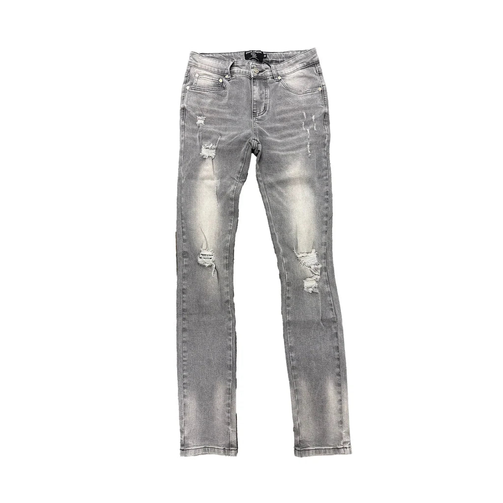 Mixed Emotions “001” Denim Jeans Grey