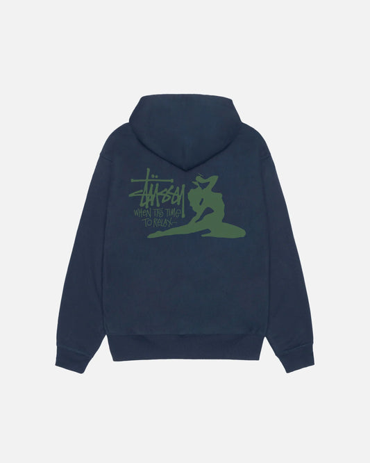 Stussy Relaxed Hoodie (Navy)
