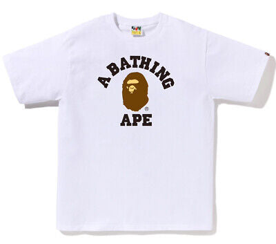 BAPE College White Tee