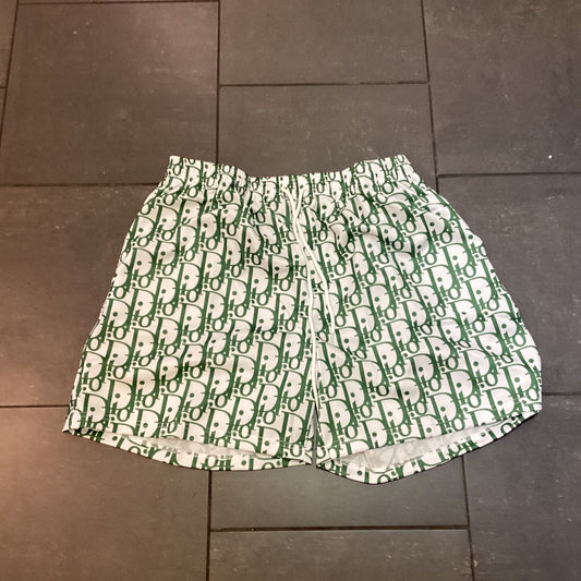 Remade Dior Shorts White/Green