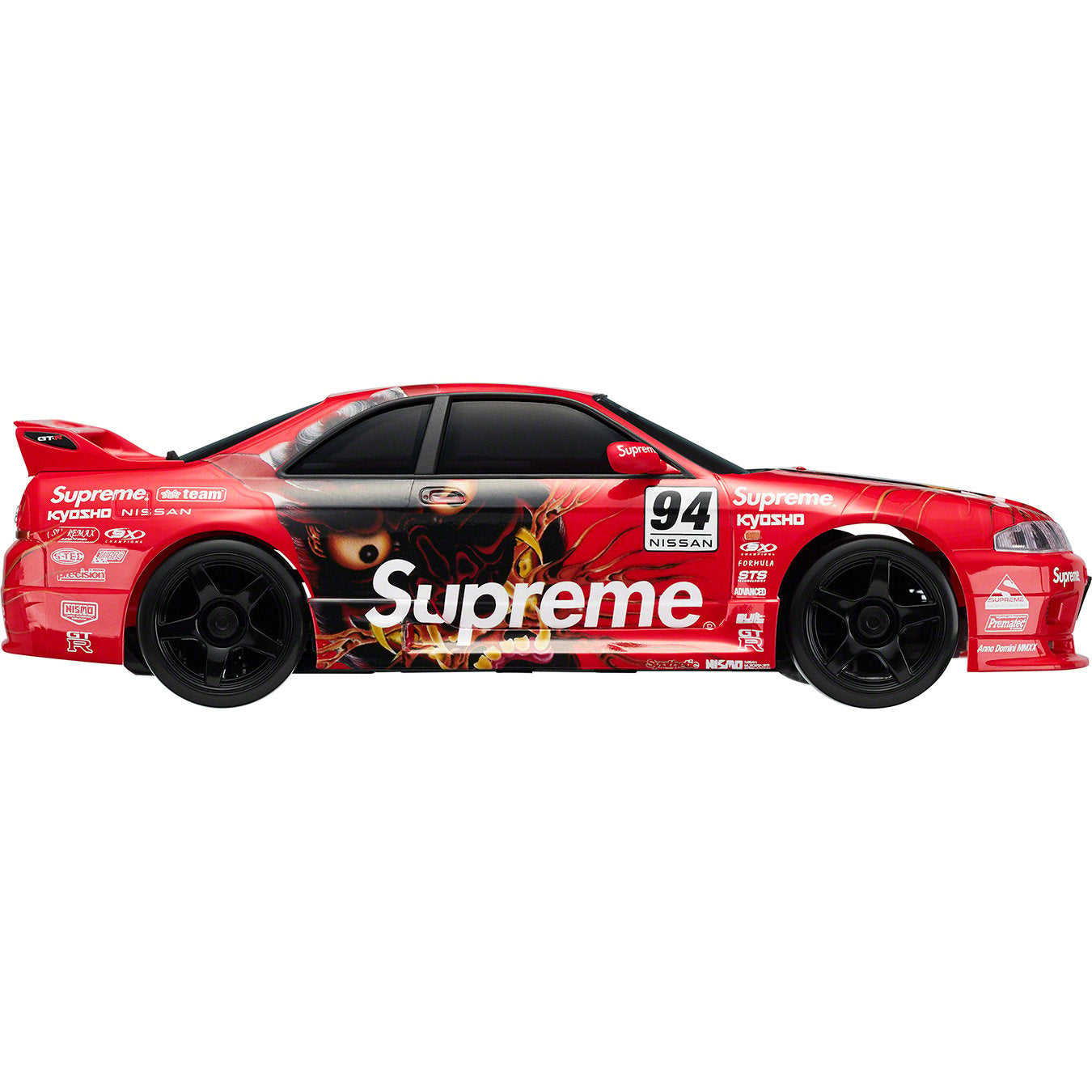 Supreme Kyosho Mini-Z Nissan Skyline Nismo R33 RC Readyset (Red)