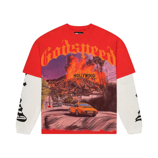 Godspeed Scandalous Long Sleeve Red