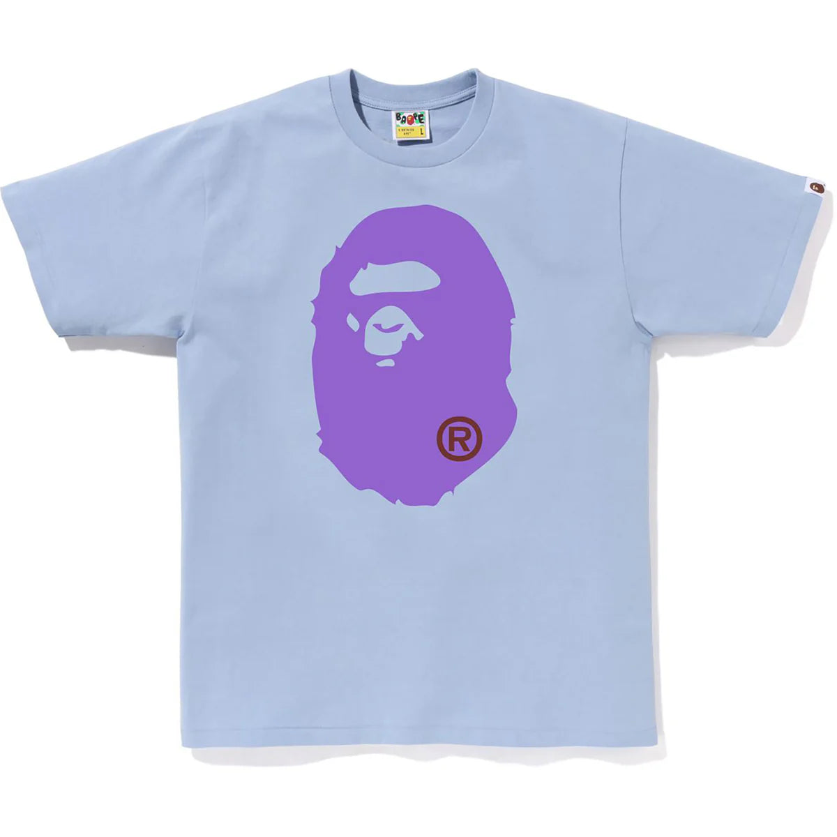 Bape Colors Big Ape Blue Tee
