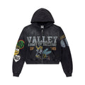 Vale Forever Army Zip Up Hoodie Black