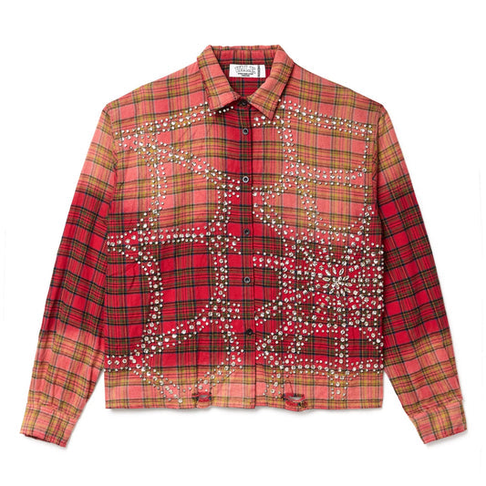 Vale Red Fever Flannel