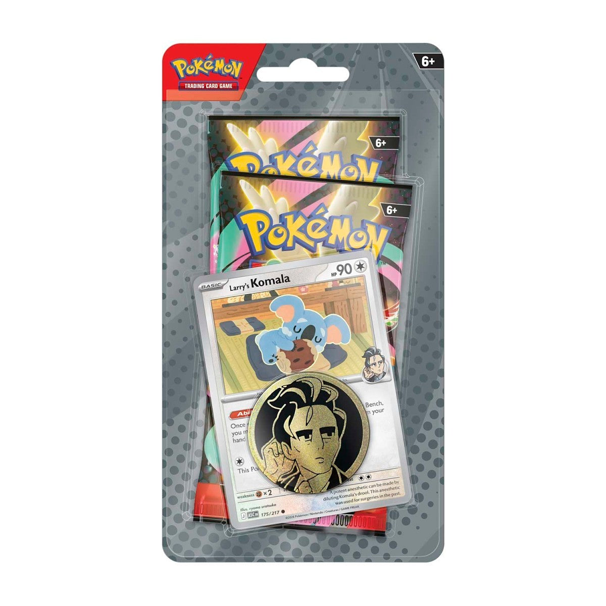 Pokémon Mega Evolution Ascended Heroes 2 Blister Pack Larry